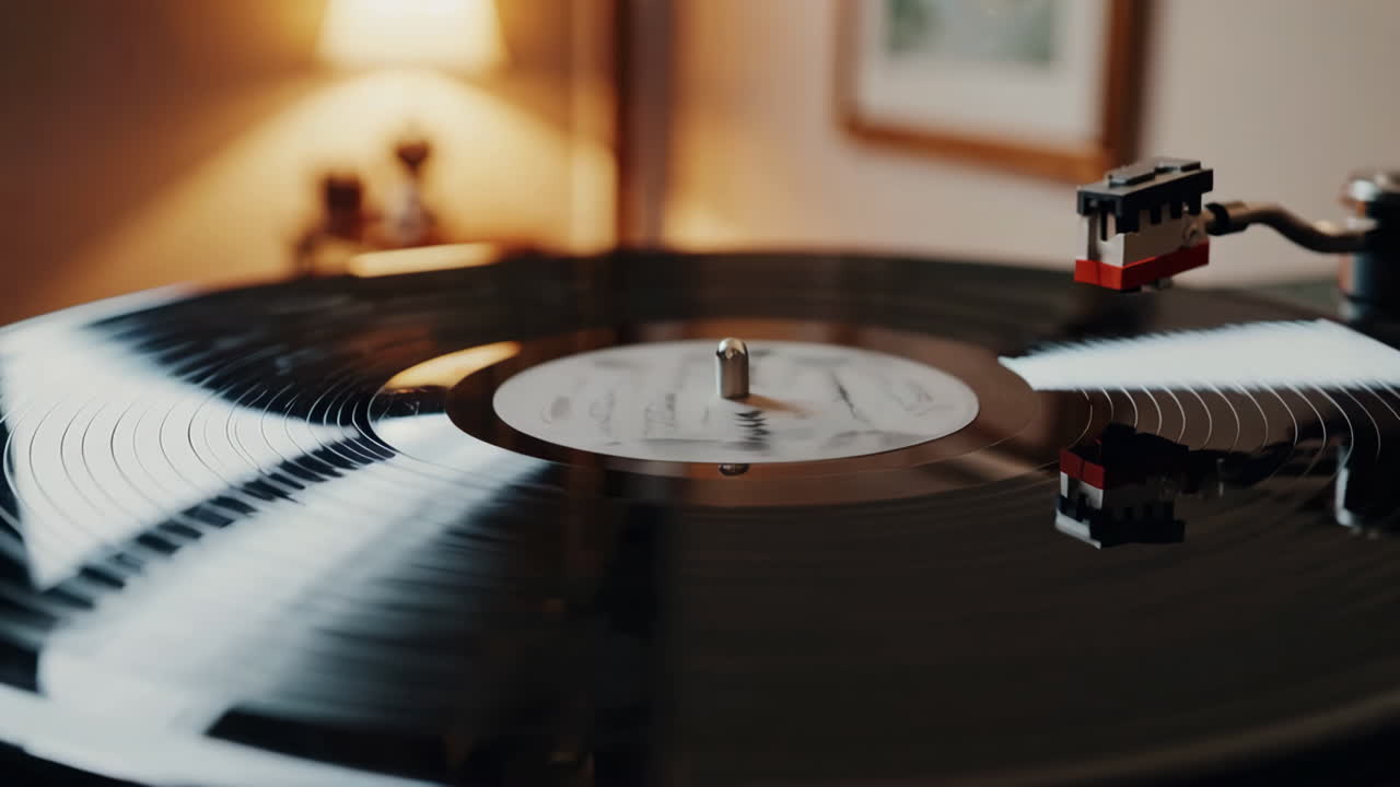 빈티지 레코드 플레이어