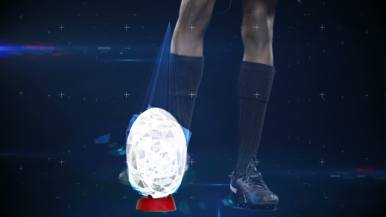 tecnología futurista que rastrea los movimientos de los atletas