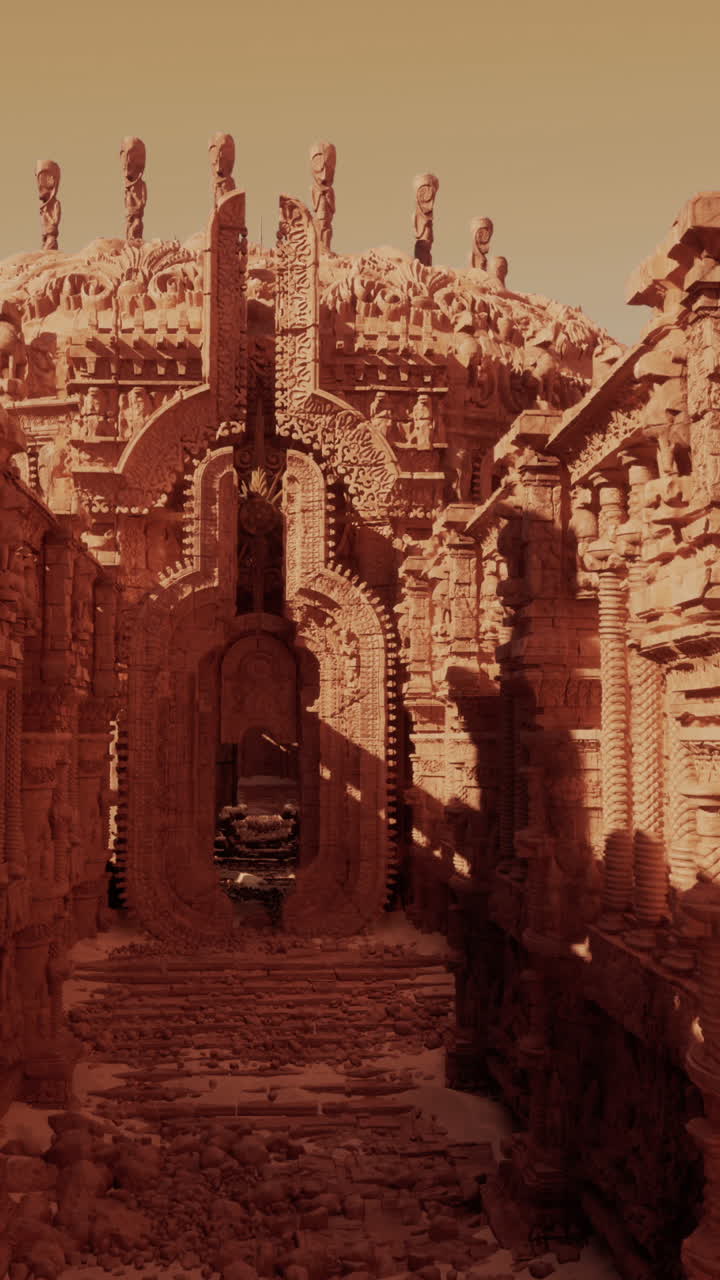 고대 사막 유적: 시간의 여정