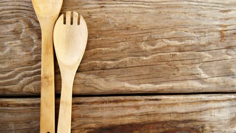 Close-up-of-wooden-spoons