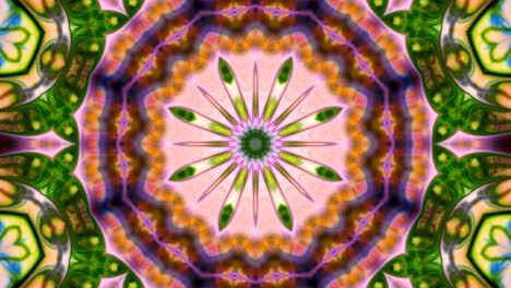 abstract colorful kaleidoscope background movement