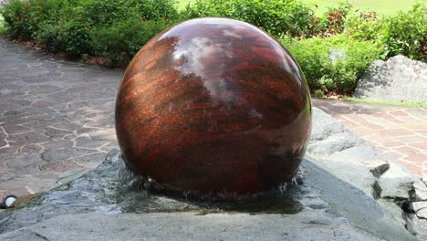 giant fung shui water fountain ball wheel