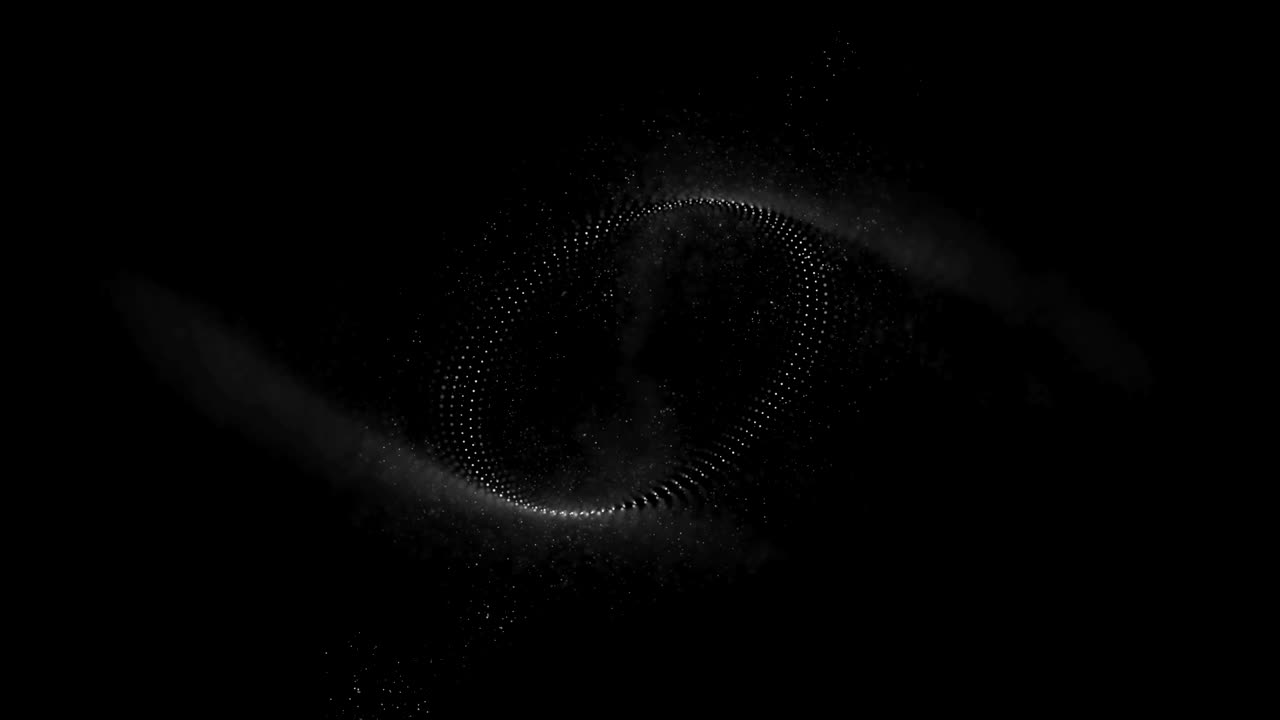 4k formed particle background - loop stock video