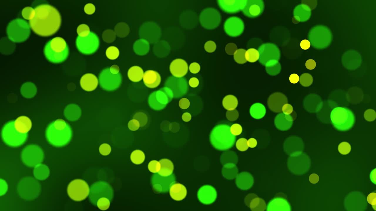 Beautiful Bokeh. Video Loop.