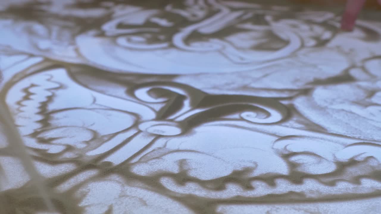 Sand Art Performance