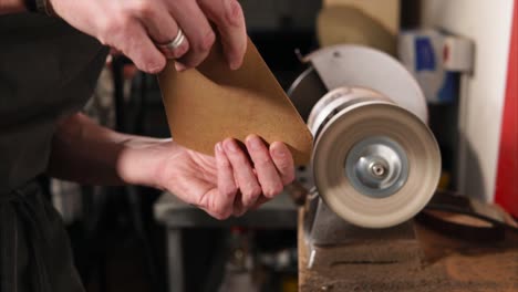 Woodworking Process: Grinding Wood