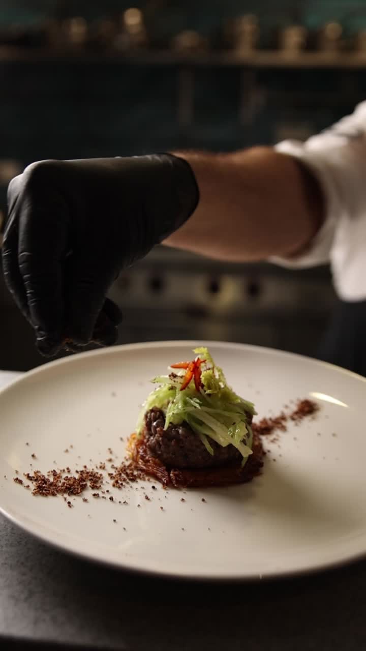 Kok anretter en gourmetret
