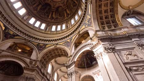 intricate dome and architecture of st. paul's cathedral