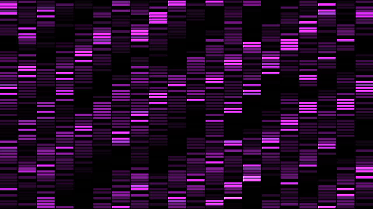 Abstract Purple and Black Pattern