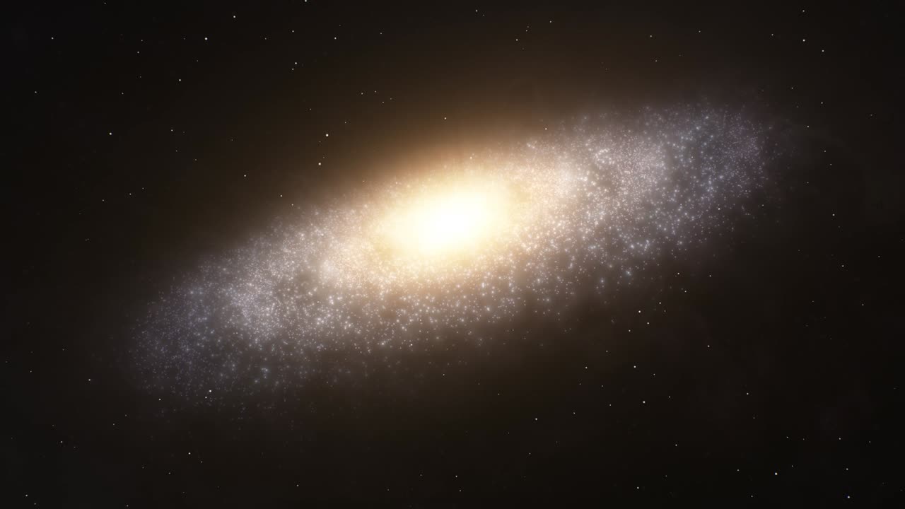 아름다운 나선형 은하계 은하계 별들은 우주에서 회전합니다 네불라 - 4k 원활한 루프 운동 배경 애니메이션