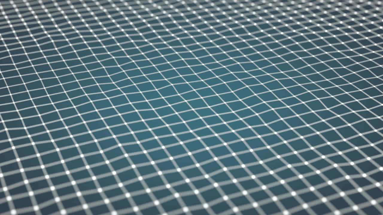 abstracción del flujo de onda poligonal por pequeñas partículas de 4k