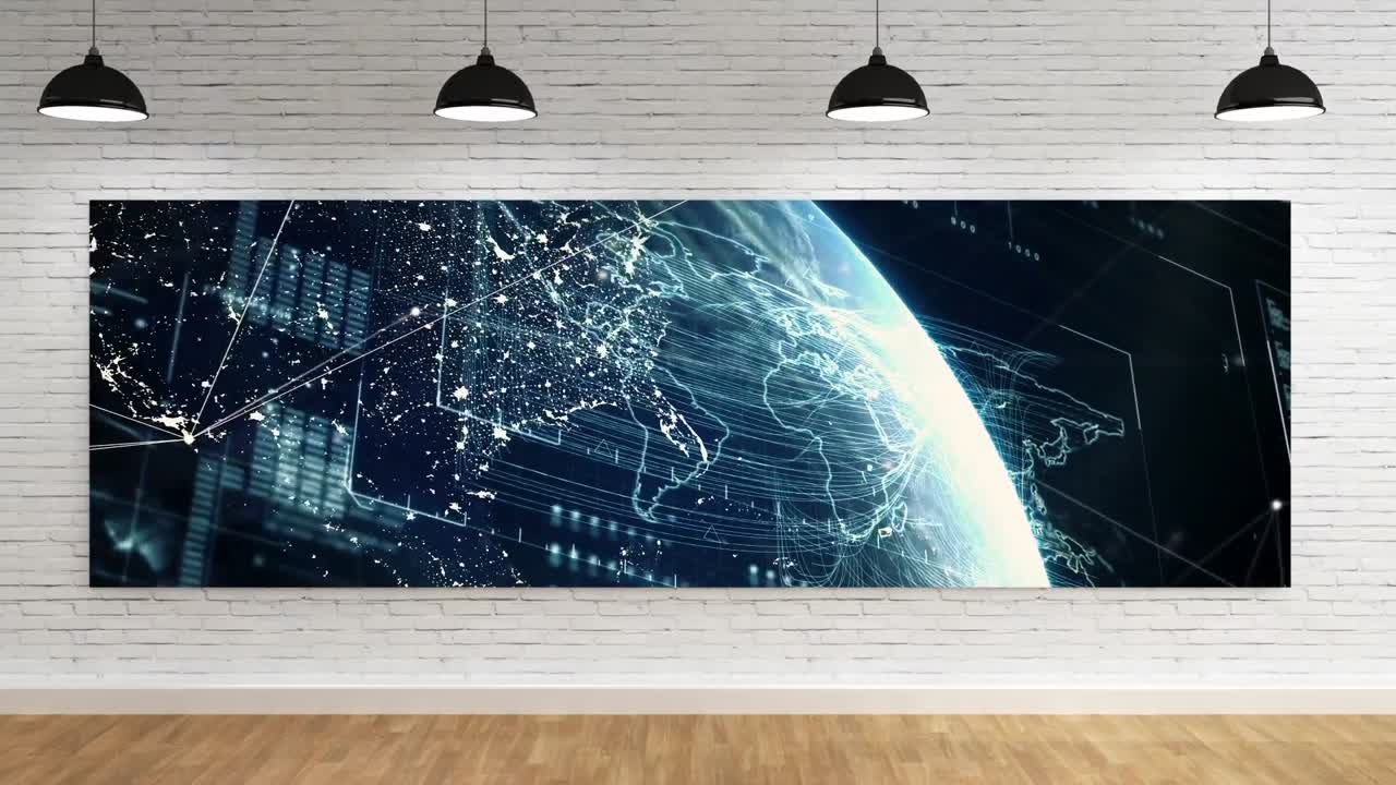 캔버스 를 가진 로비 방