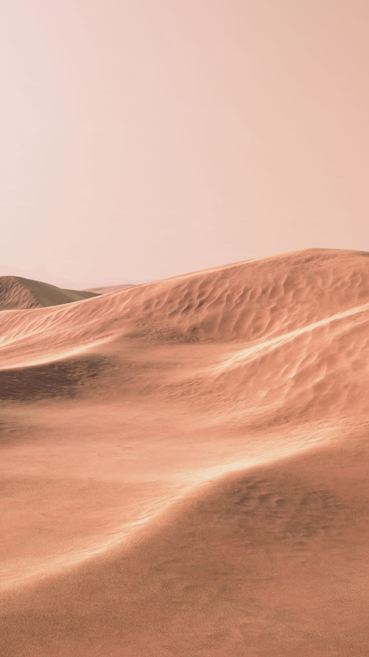 las dunas de arena del desierto
