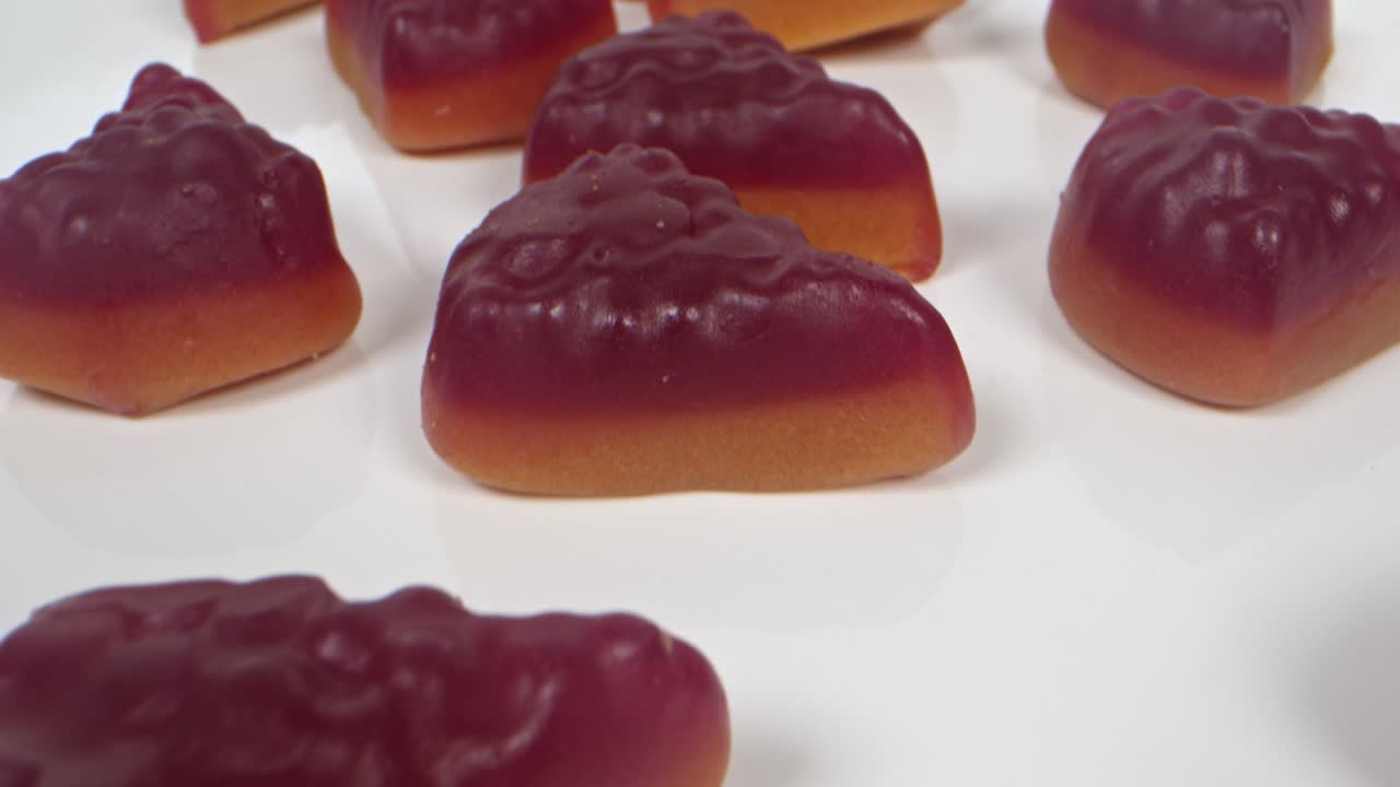 dulces y deliciosos caramelos azucarados