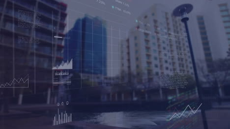 Animation-of-financial-data-processing-over-cityscape