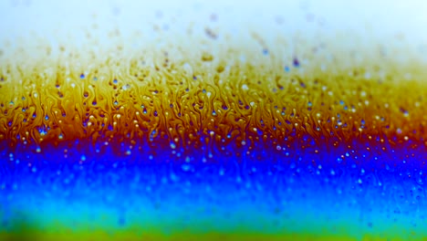 colors in motion, liquid effect, soap bubbles