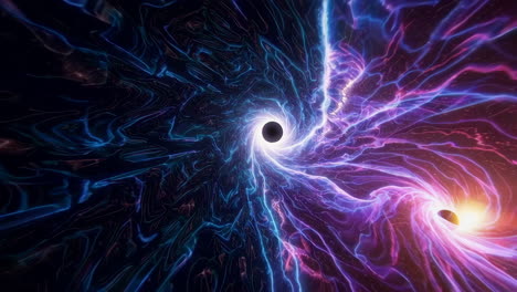 black hole and wormhole visualization