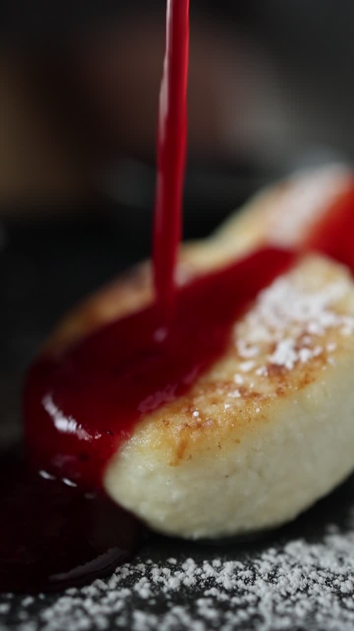 Syrniki with Red Jam