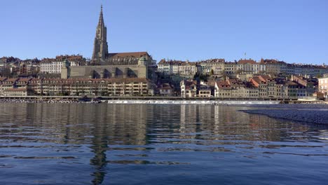 Berner-Münster,-Die-Gotische-Kathedrale-Von-Bern-In-Der-Schweiz