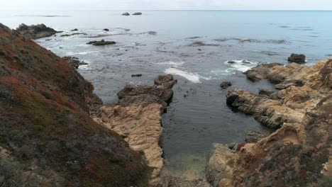 Aerial-View-of-Big-Sur-Coast-High-Way-1-near-Monterrey-California