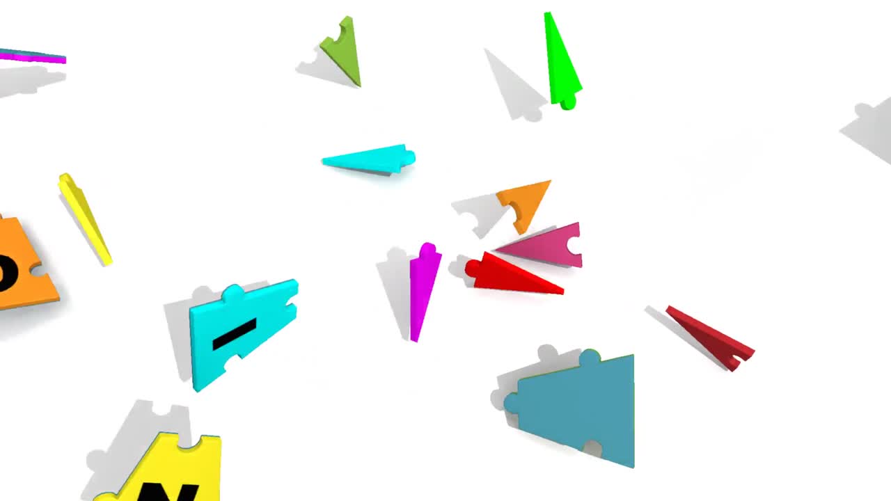 3D-stykker danner i en cirkel ordet teambuilding.