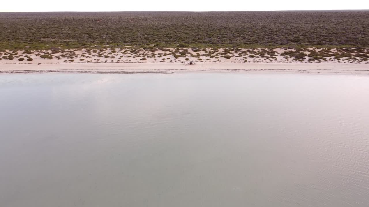 las aguas, islas y penínsulas de shark bay tienen una serie de características naturales excepcionales, incluido uno de los lechos de pastos marinos más grandes del mundo.