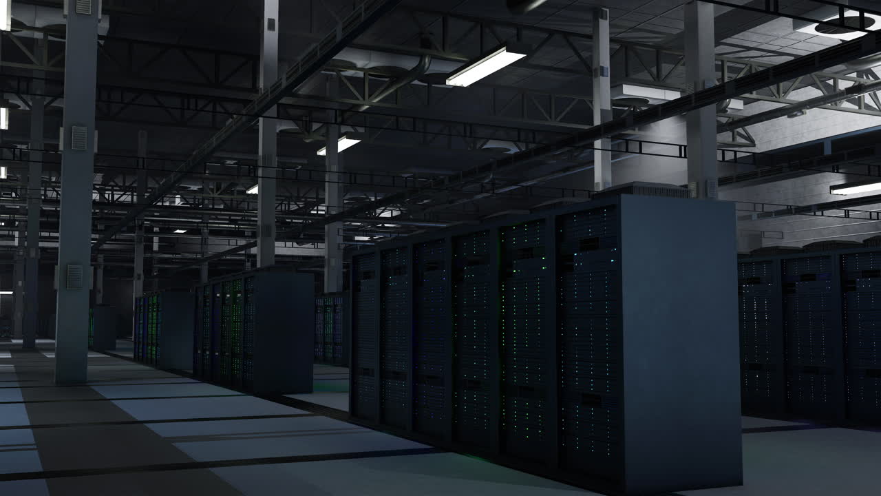 Server clusters supplying computing power for artificial intelligence datasets