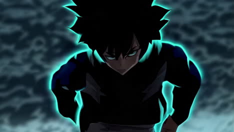 anime boy with superpowers