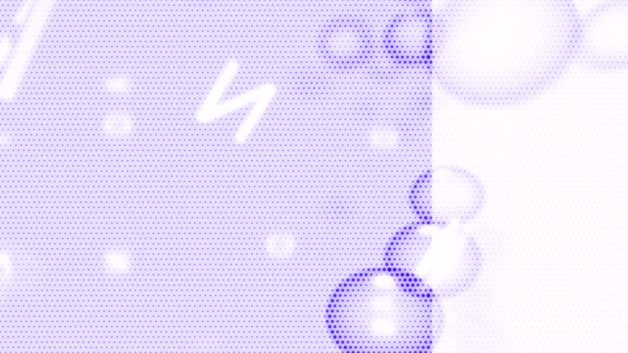 컴퓨터에 의해 생성된 애니메이션 모션 배경은 과학 생물학, 원자, 분자, 입자, 유전자, dna를 보여줍니다.