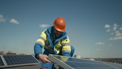 solar panel installation