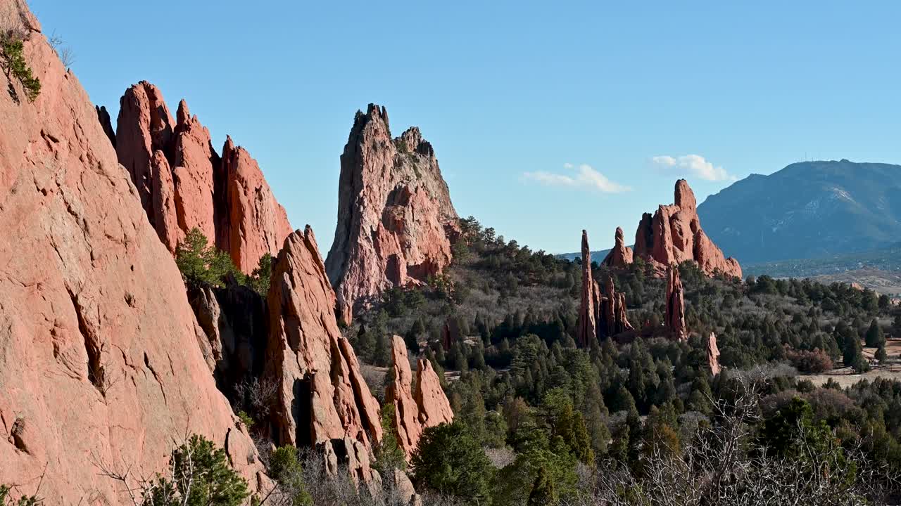 Garden of the Gods Stone Landscape, Colorado