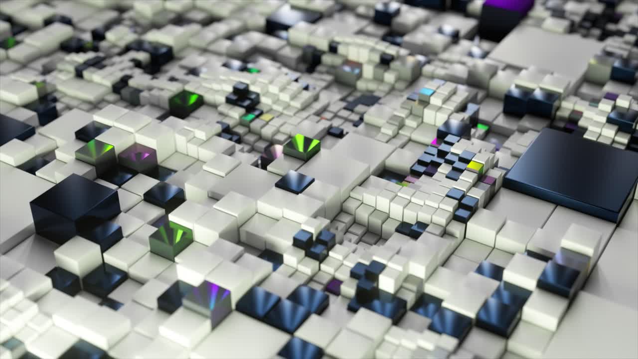 cubos geométricos abstractos