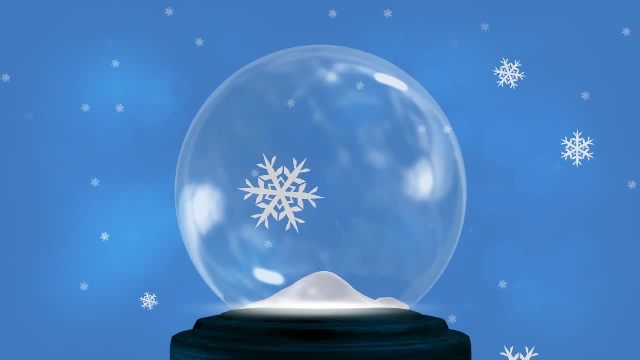 겨울 풍경의 애니메이션