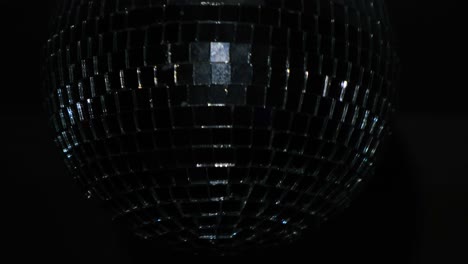 disco ball in the dark