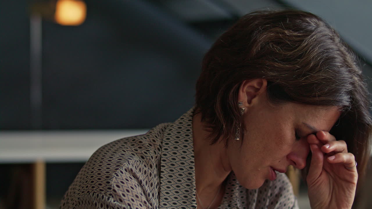 Upset Woman Complaining to Psychologist during Therapy Session