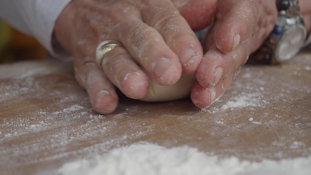 반죽을 준비하는 것