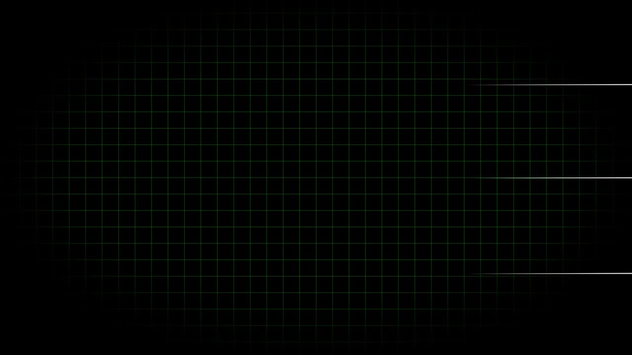 전기 심장 기록 오실로스코프 파동 형태 애니메이션 모션 그래픽