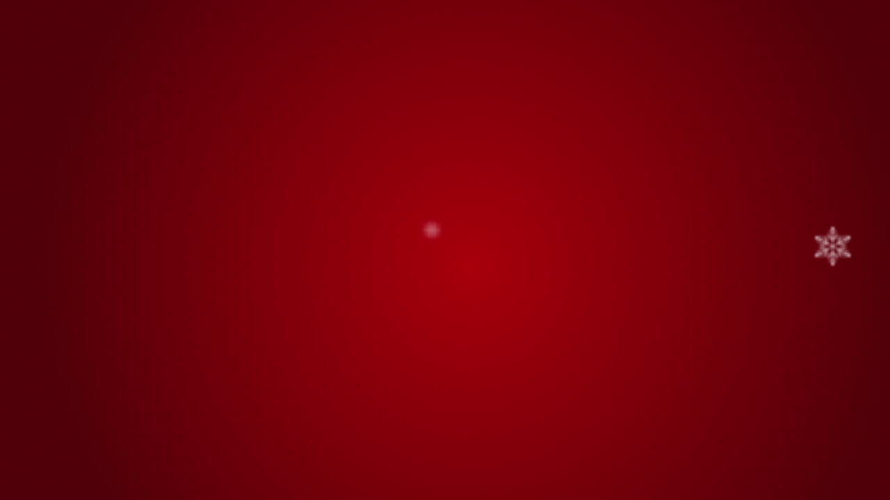 눈송이와 소용돌이와 함께 빨간 크리스마스 배경