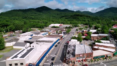 High-Aerial-Black-Mountain-NC,-Black-Mountain-North-Carolina