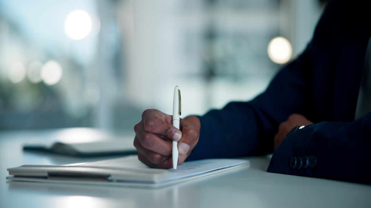 Signing a Business Agreement