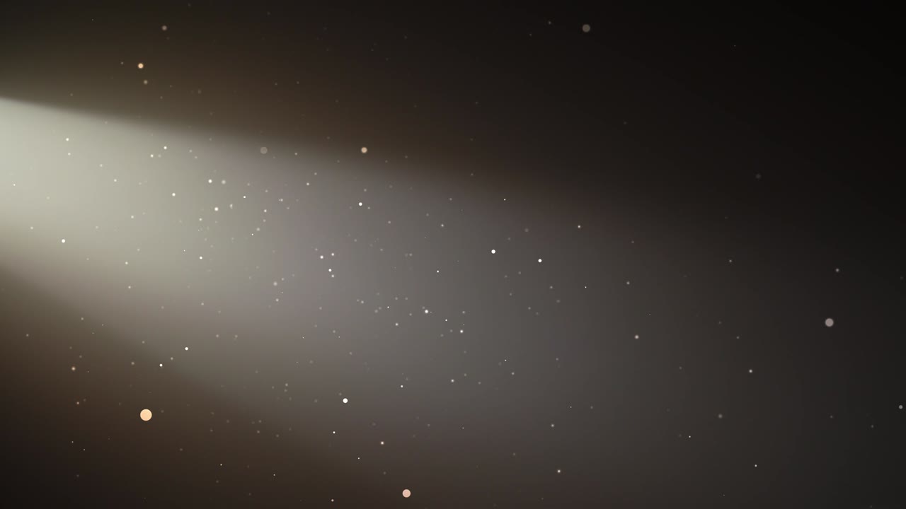Particle background play of light stock video