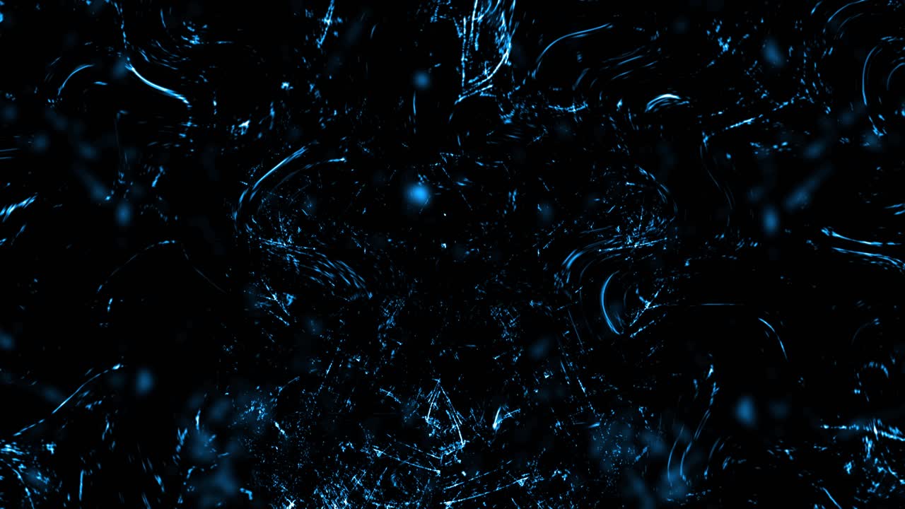 Dark, abstract texture with eerie blue organic shapes and subtle movement. A seamless loop for horror, sci-fi, or suspenseful motion backgrounds