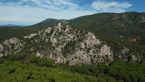 parque nacional maremma en toscana, italia