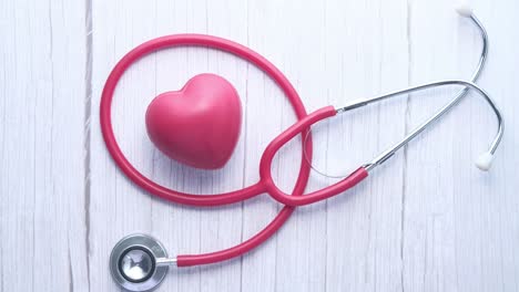 heart and stethoscope