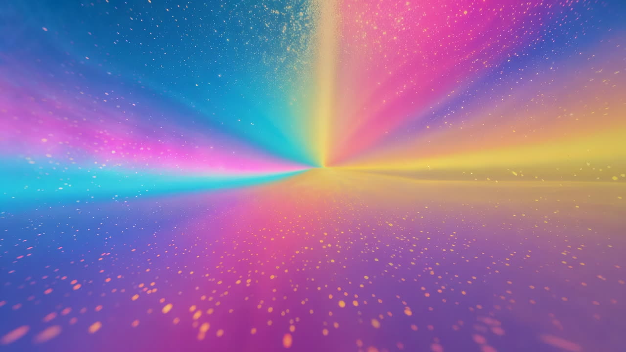 Colorful Radial Gradient Abstract Background