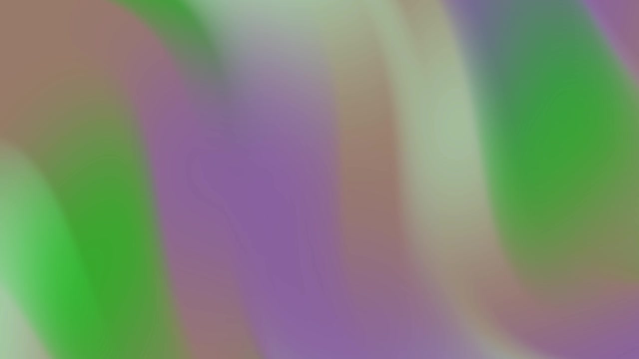 Soft Green and Purple Gradient Abstract Motion Background