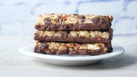 chocolate covered granola bars