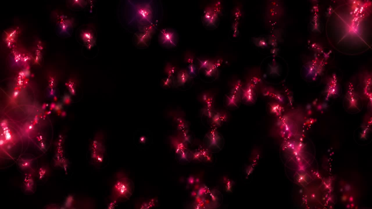 Sparks fire color particles animation motion graphics