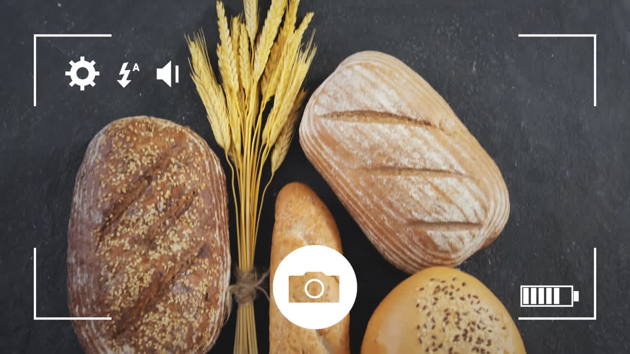 tomar fotos de los alimentos con una cámara digital