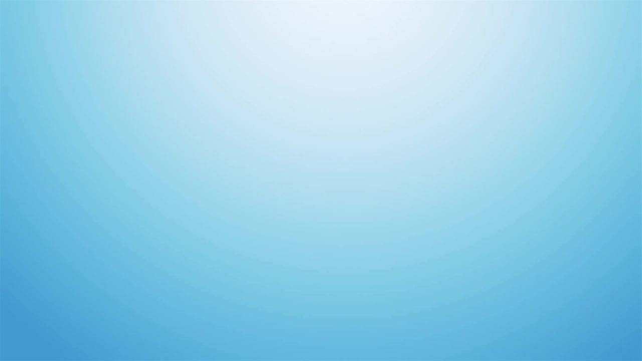 Animation of purple trail moving on blue background